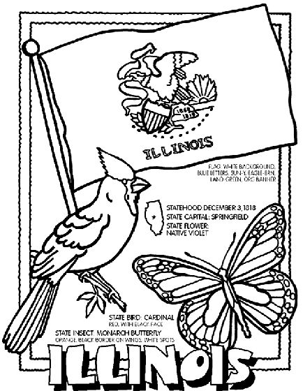 Illinois on crayola flag coloring pages crayola coloring pages free coloring pages