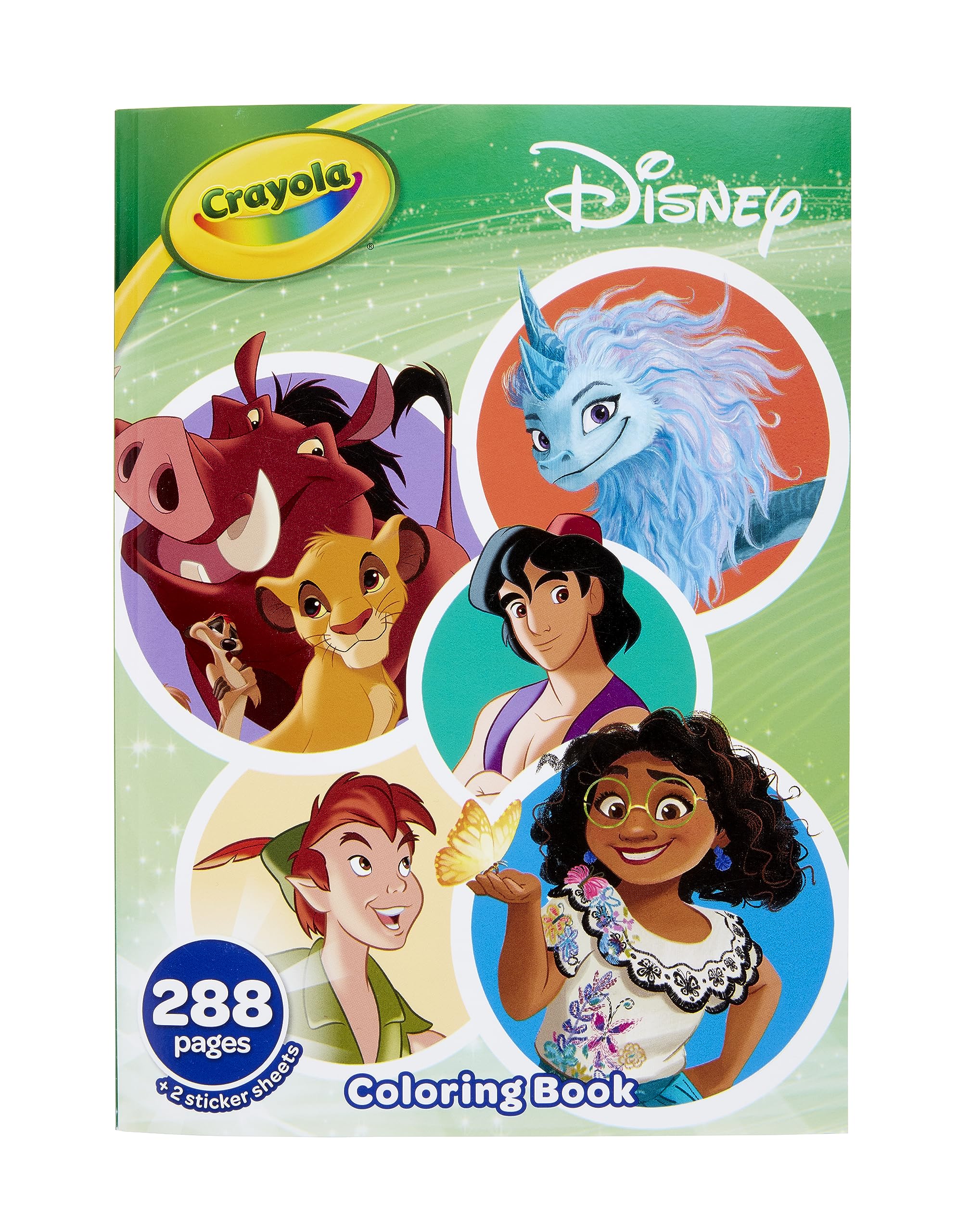 Crayola coloring book big book of disney animation coloring pages gift for kids age toys games