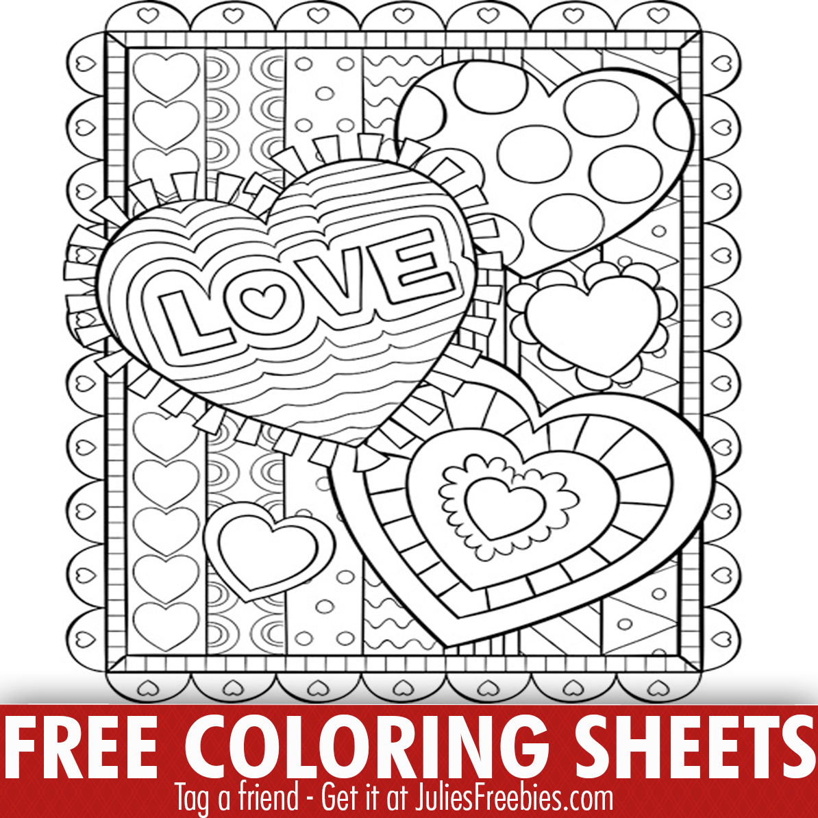 Free crayola valentines day coloring print outs