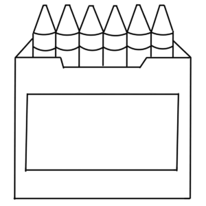 Crayon coloring pages printable for free download