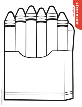 Crayon box pattern activities printable lesson plans and ideas