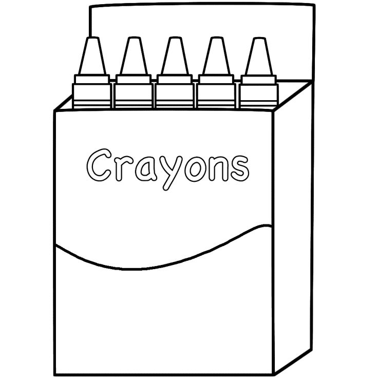 Box of crayons