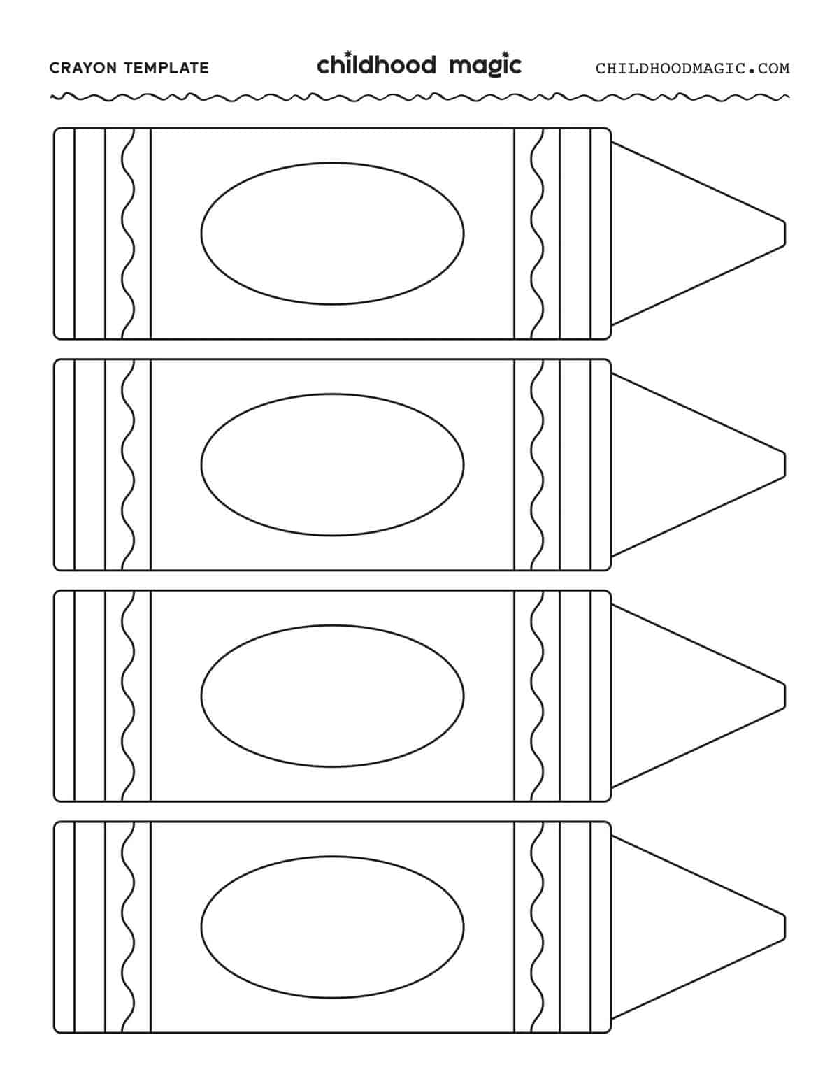 Crayon template