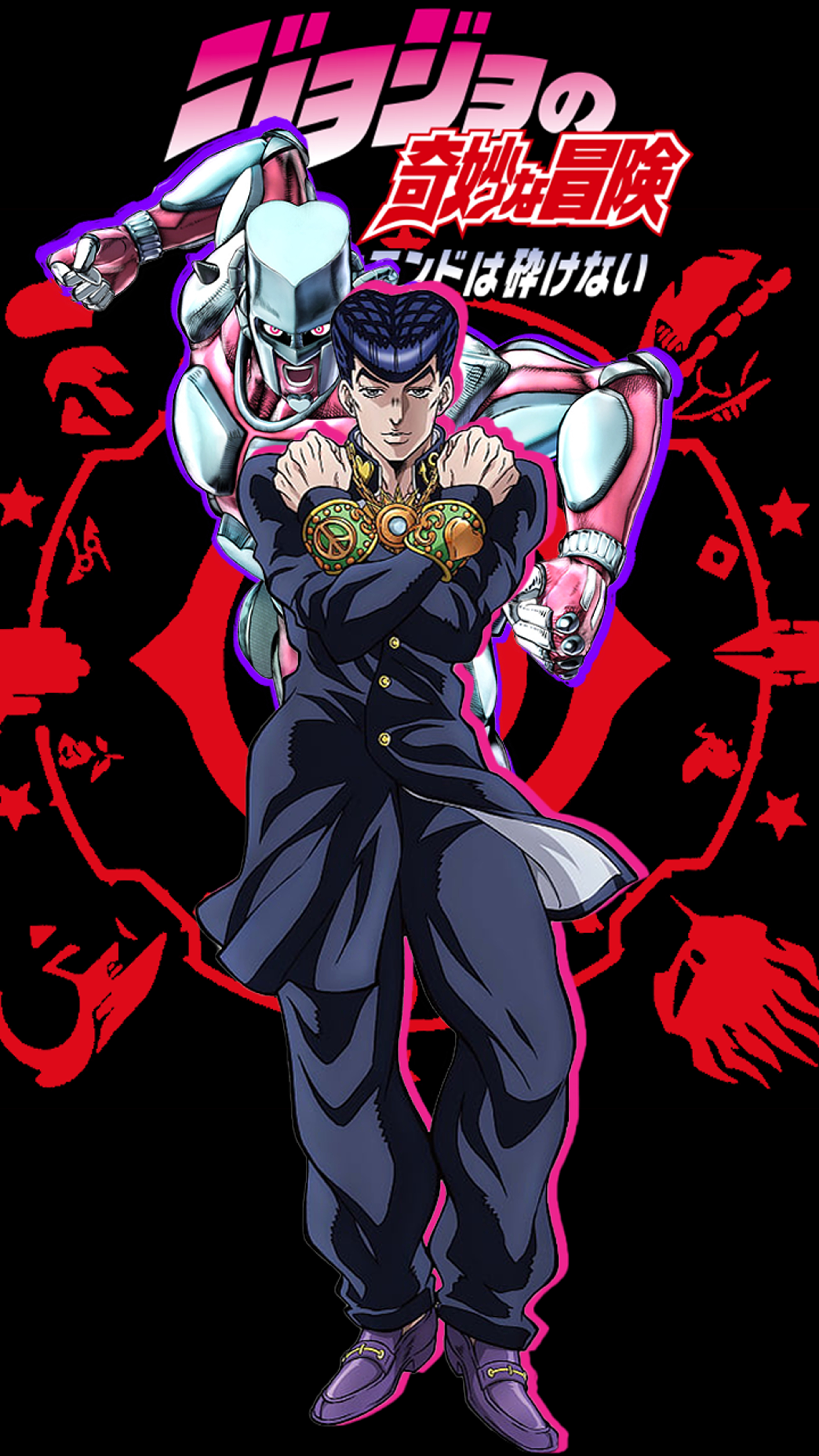 Higashikata Josuke wallpaper by Jojo_4_U - Download on ZEDGE™ | 2803 | Jojo  bizarre, Jojo bizzare adventure, Anime