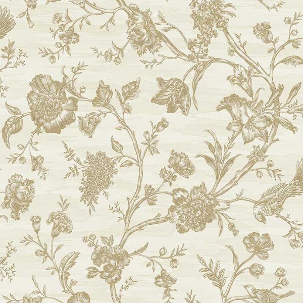 Floral wallpaper mohar