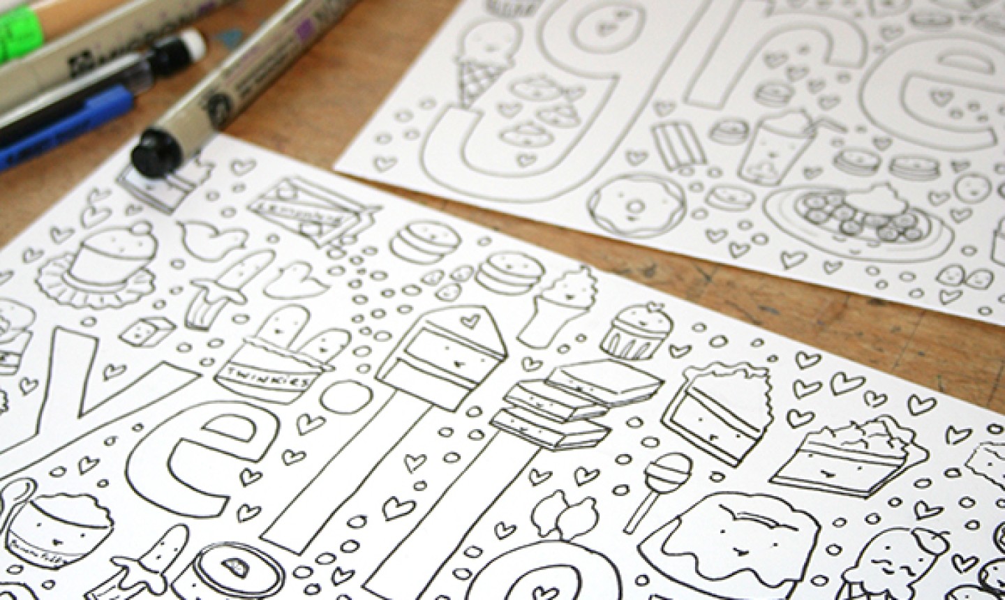 Make your own coloring book free tutorial