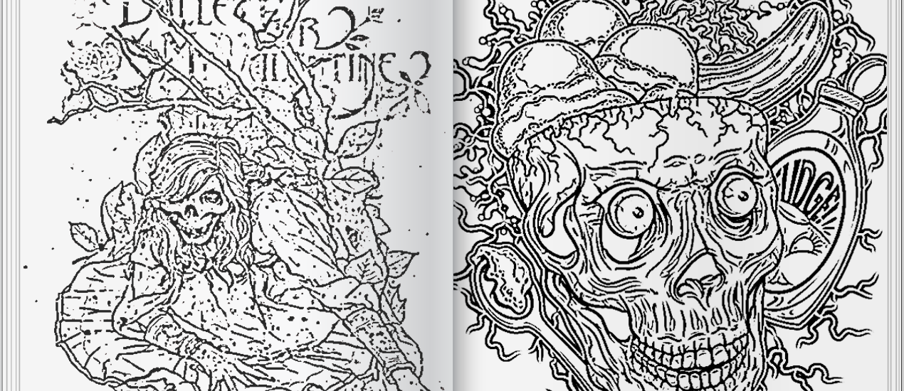 Creating your own coloring book using photoshop