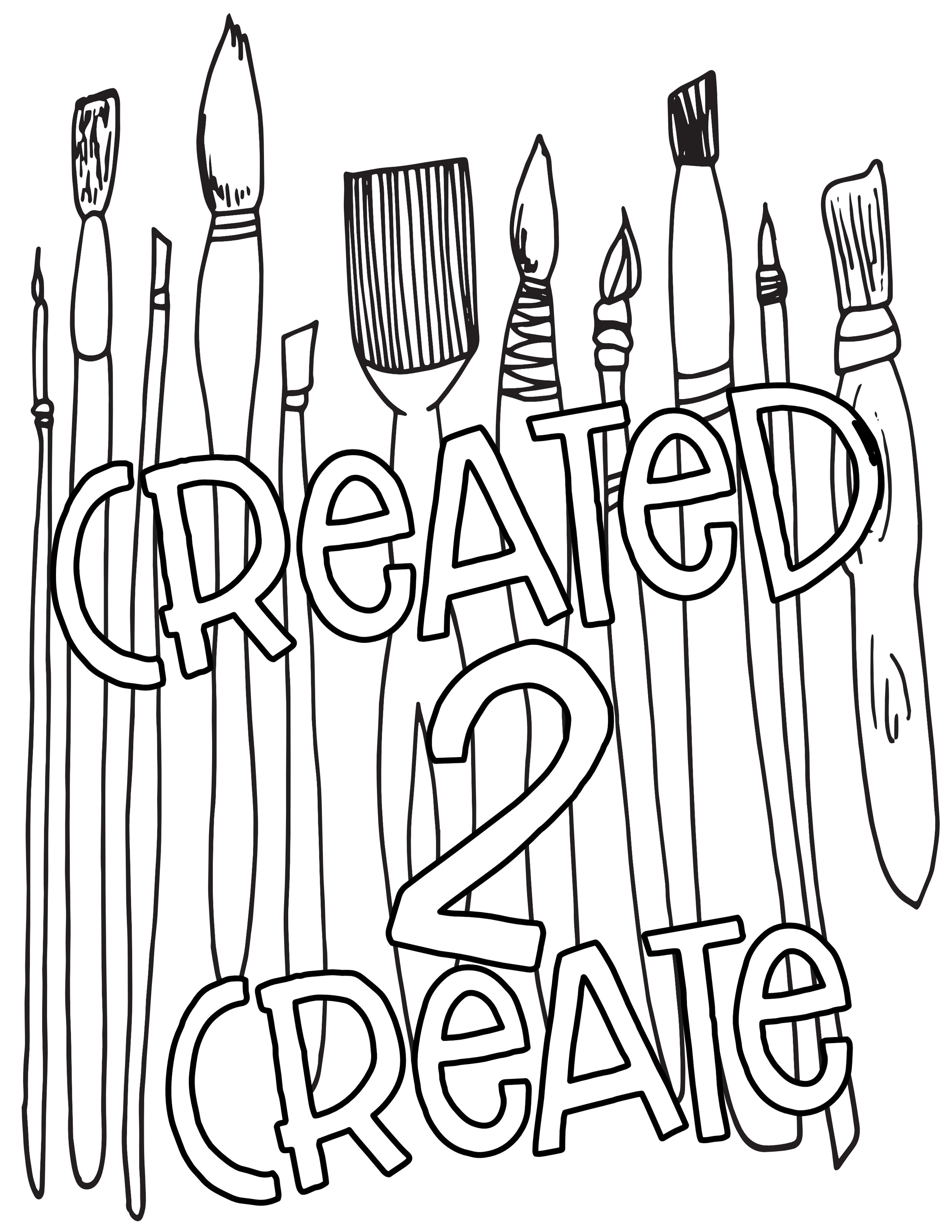 Created to create