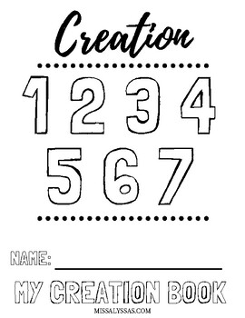 Creation coloring book by miss alyssas tpt store tpt
