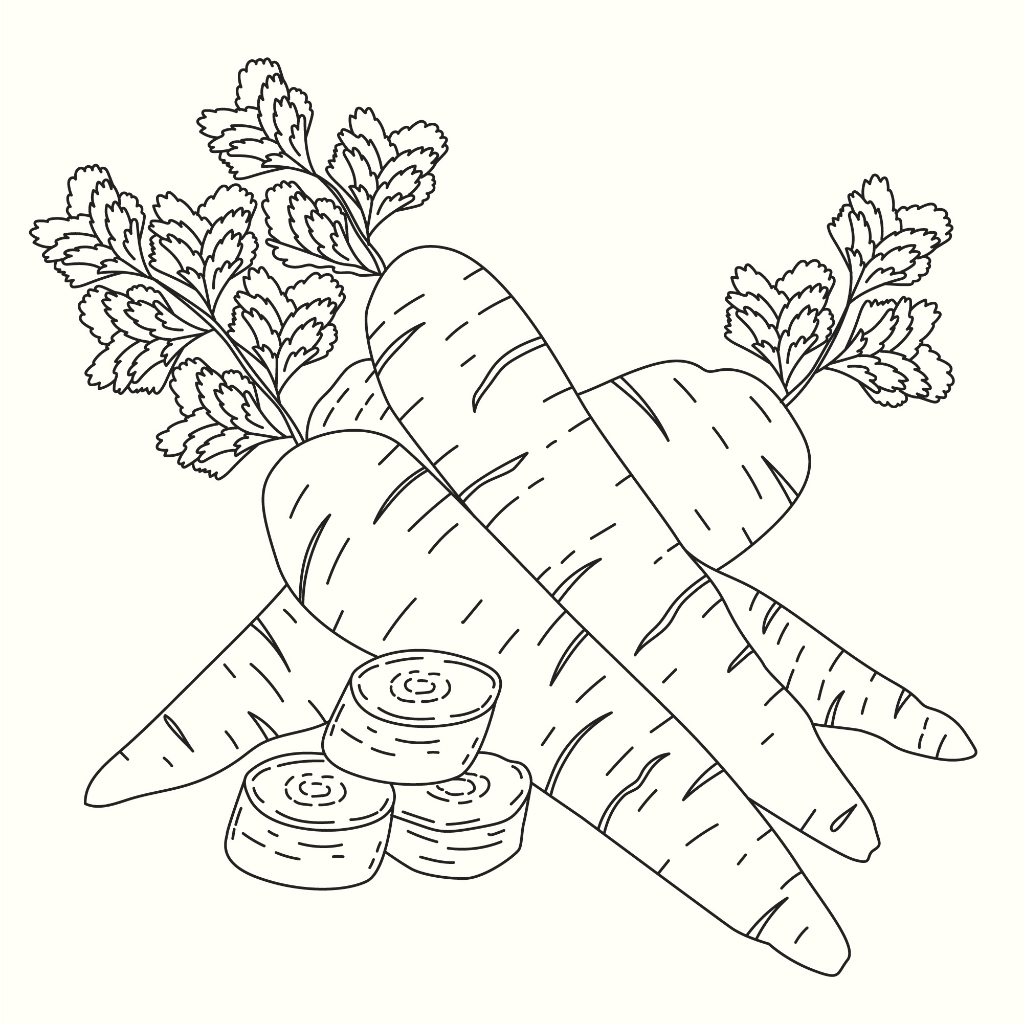 Creepy carrot coloring pages vectors illustrations for free download