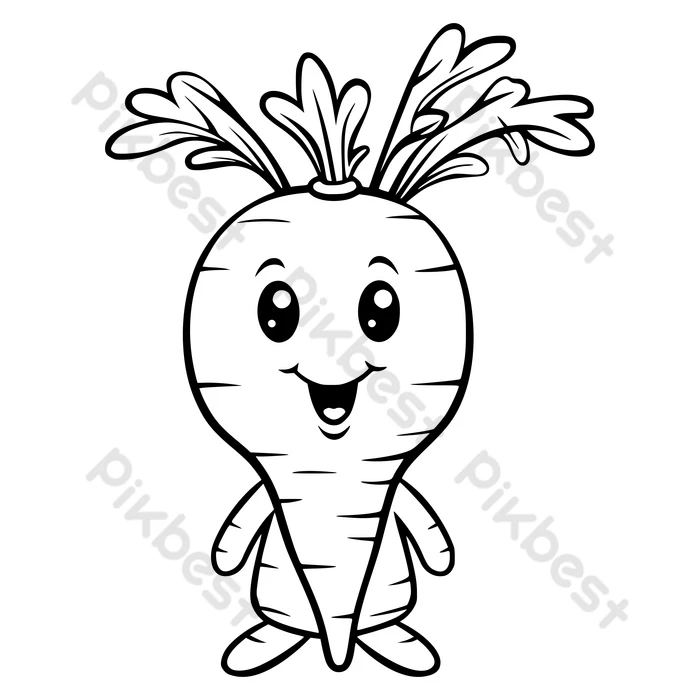 Creepy carrots coloring page png images eps free download