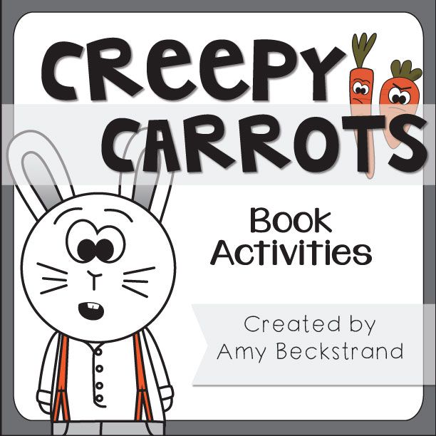 Image result for creepy carrots coloring page book study book panion books