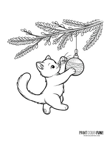 Christmas tree coloring pages clipart the ultimate free printable collection at