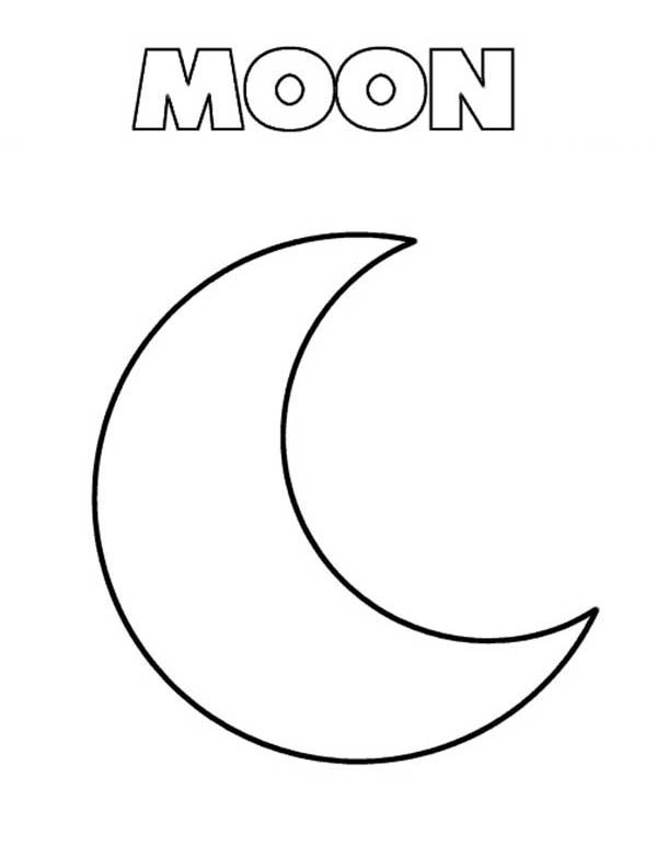 M is for moon coloring page space coloring pages earth coloring pages moon coloring pages