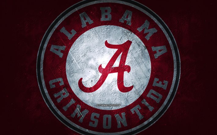 Herunterladen hintergrundbild alabama crimson tide american