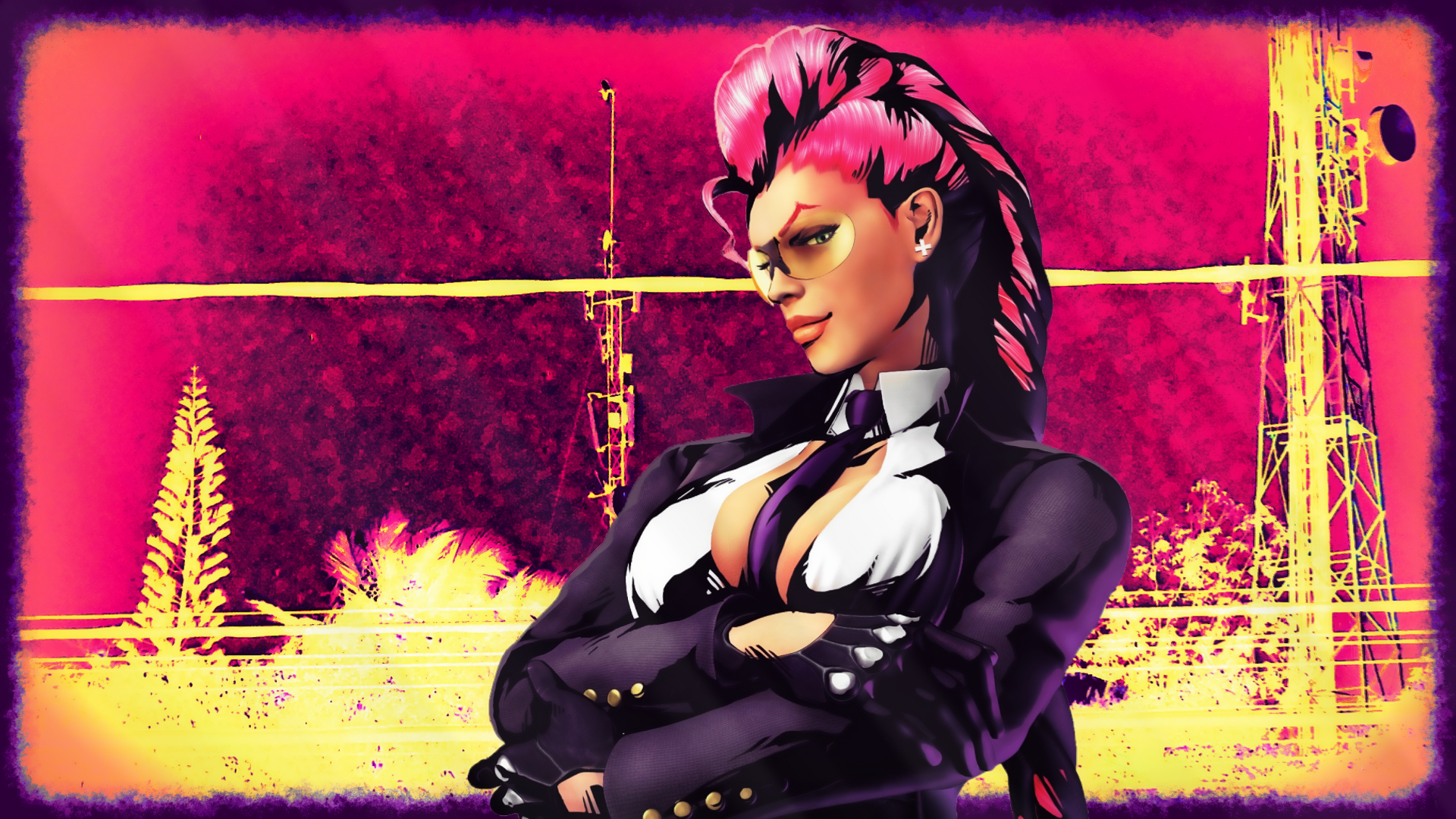 Street fighter crimson viper by light