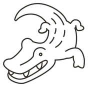 Crocodile coloring pages free coloring pages