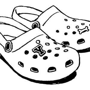 Crocs coloring pages printable for free download