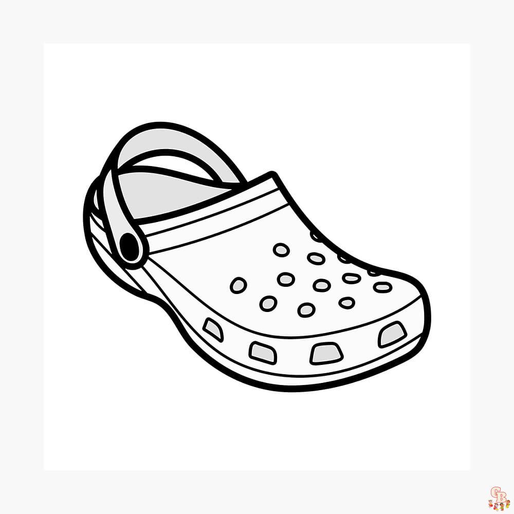 Explore crocs coloring pages a creative journey to share