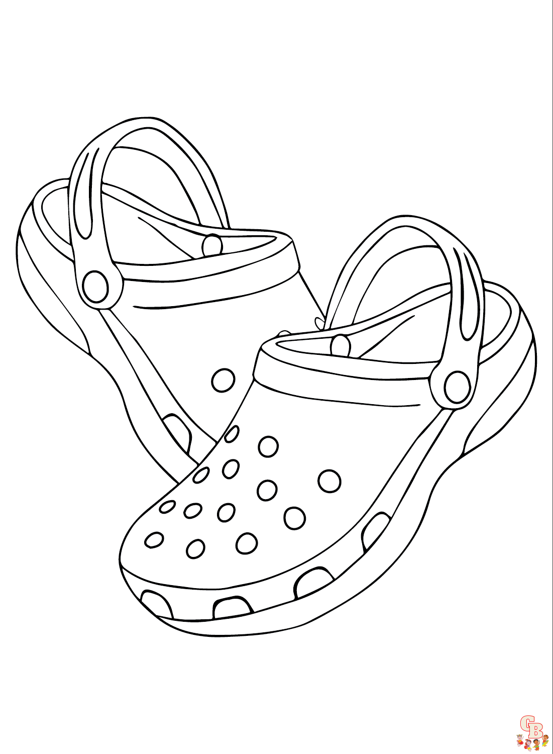 Explore crocs coloring pages a creative journey to share