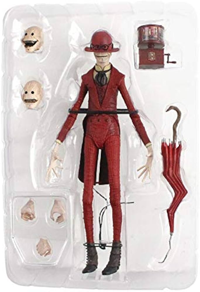 Pi conjuring crooked man with umbrella music box joints action figure cm red buy online at best price in u