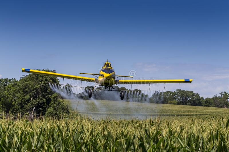 Crop duster stock photos