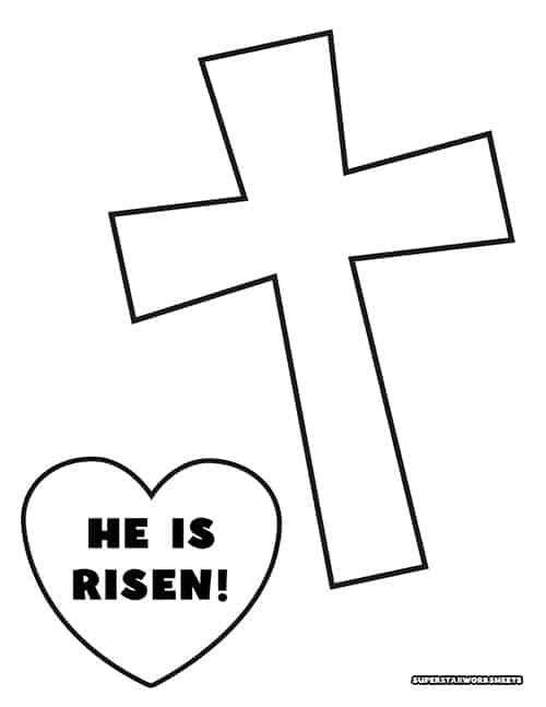 He is risen cross craft