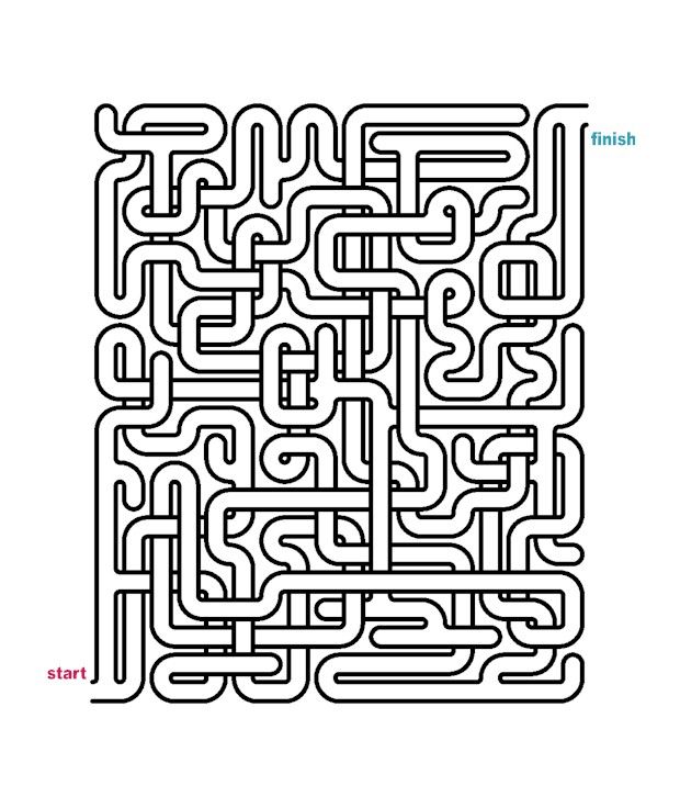 Mazes to print