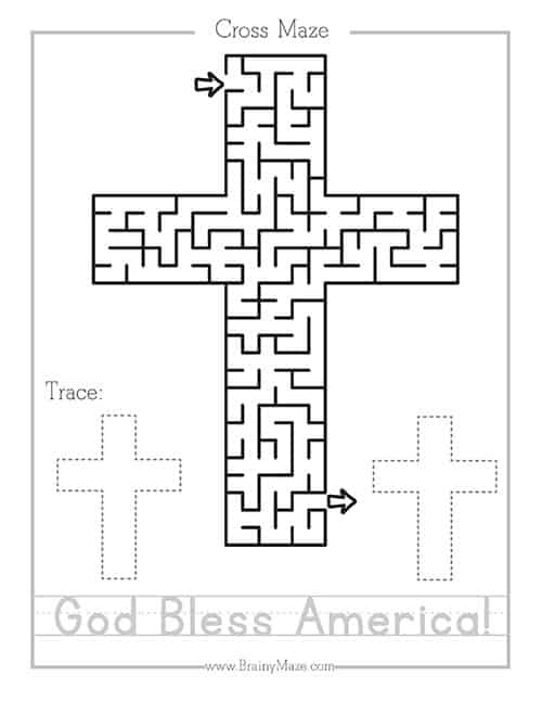 Patriotic mazes