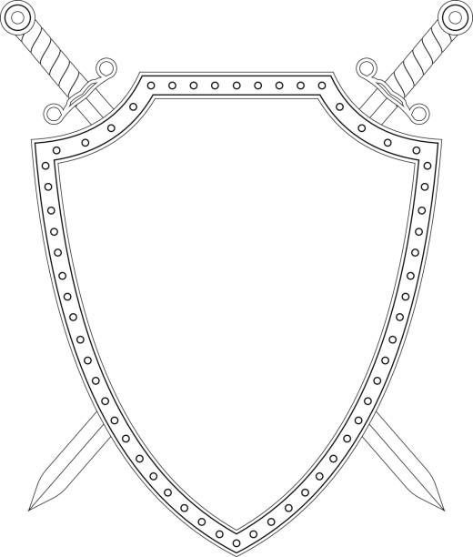 Crossed swords emoji coloring page crossed swords emoji