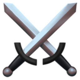 Crossed swords emoji u ufef