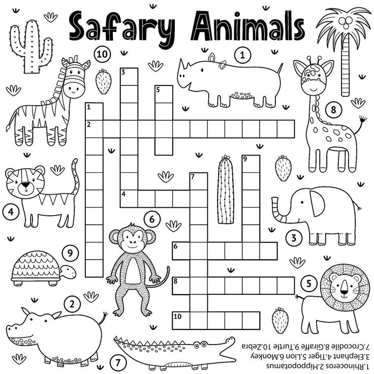 Crossword puzzles for kids fun free printable crossword puzzle coloring page activities for children printables seconds mom english activities for kids printable crossword puzzles word puzzles for kids