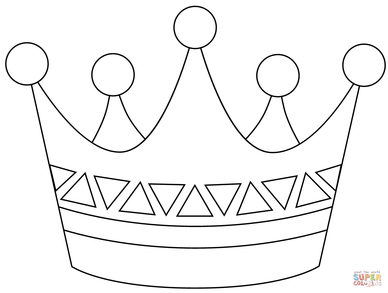 Queen crown coloring page free printable coloring pages