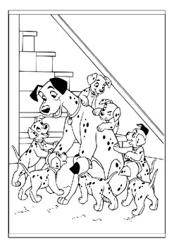 Unleash your childs imagination with our dalmatians coloring pages p