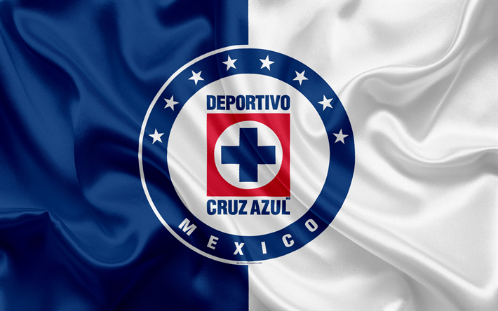 Herunterladen hintergrundbild cruz azul fc k mexikanische fuãball club emblem azul logo zeichen fuãball primera division mexiko