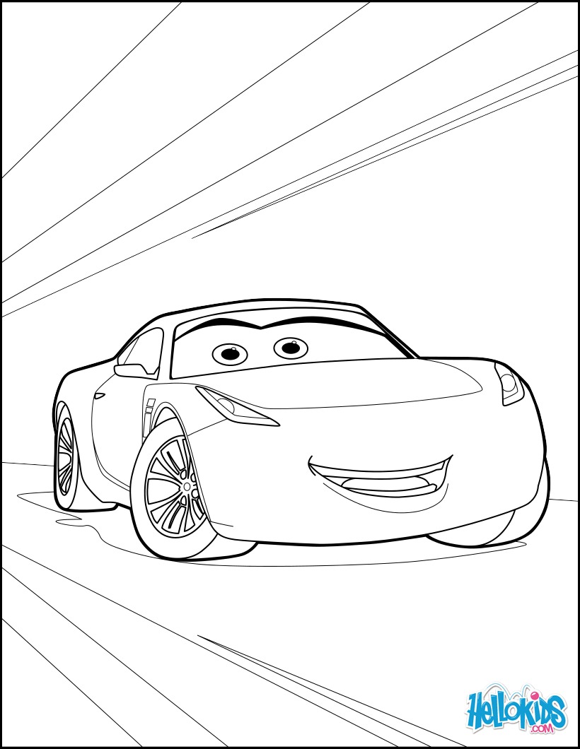 Cars cruz ramirez coloring pages