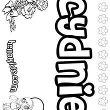 Crystal coloring pages