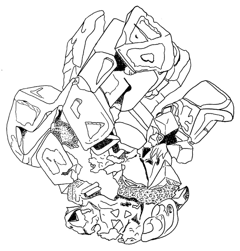 Gold coloring page