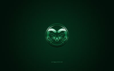 Download wallpapers colorado state rams logo american football club ncaa green logo green carbon fiber background american football fort collins colorado usa colorado state rams for desktop free pictures for desktop free