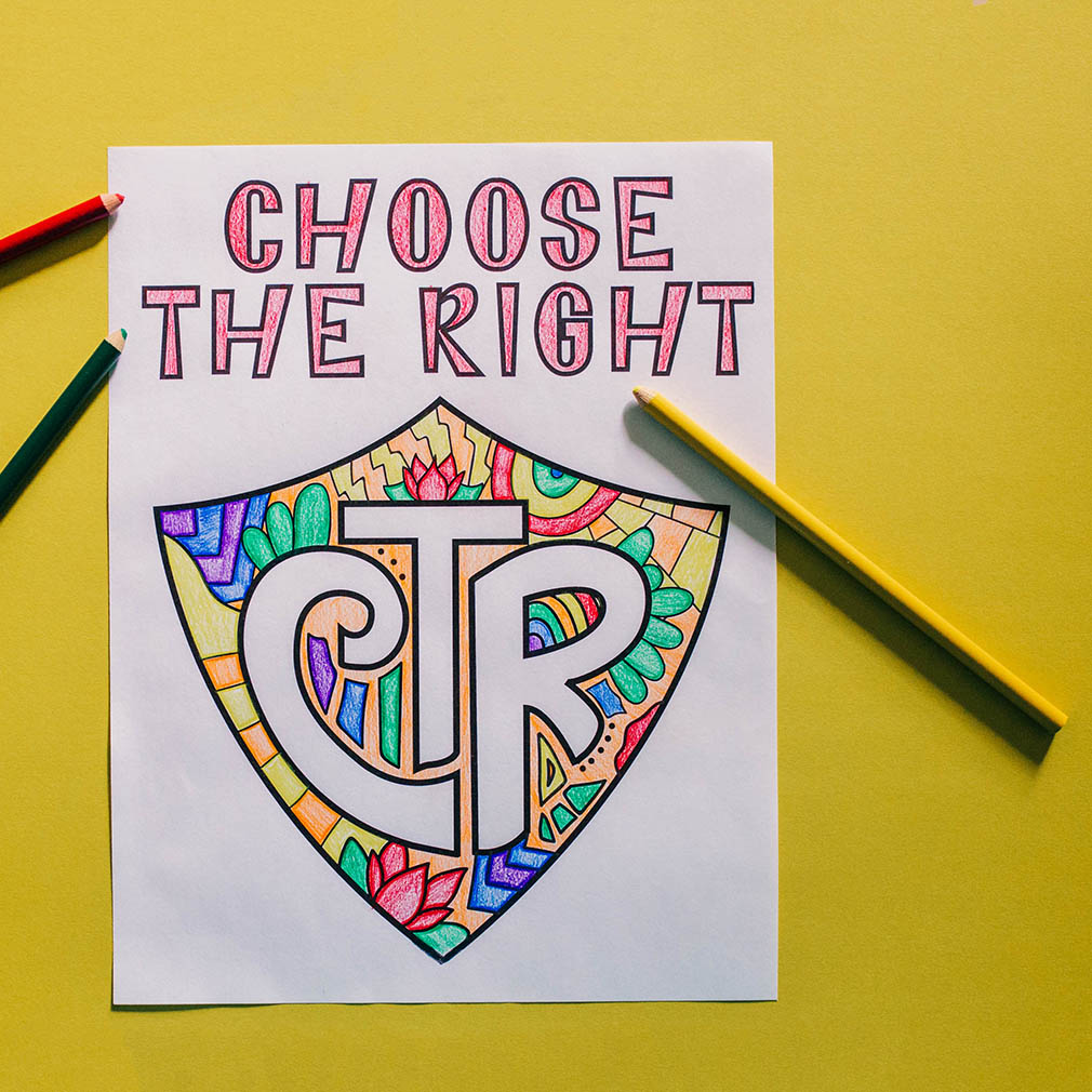 Choose the right coloring page