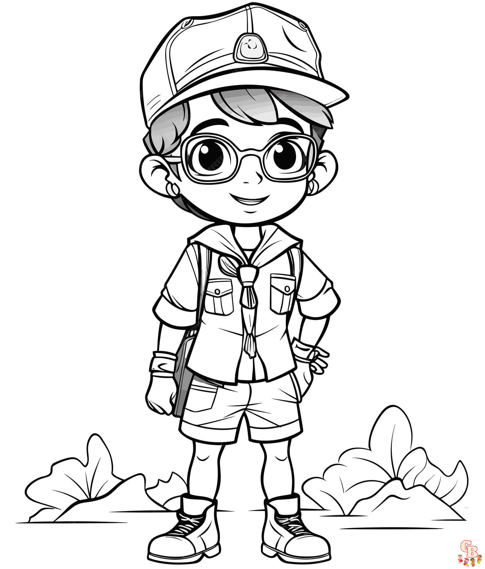 Printable cub scout coloring pages free for kids and adults