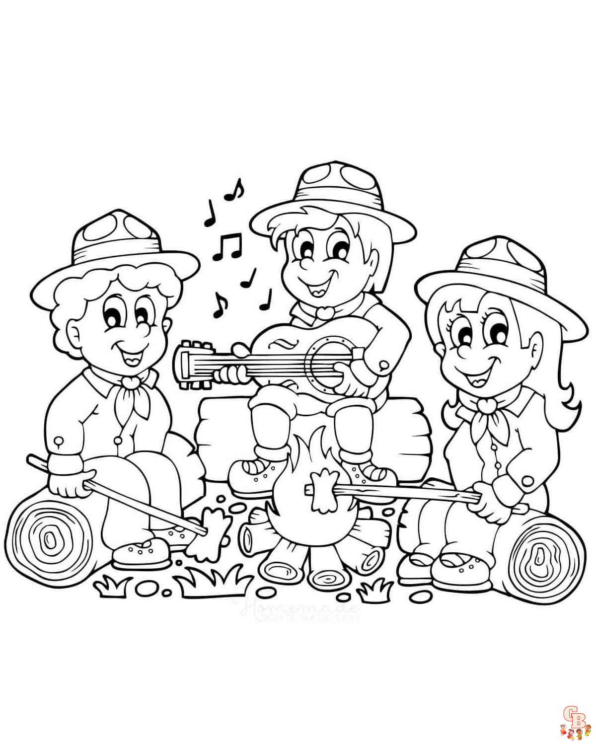 Printable cub scout coloring pages free for kids and adults