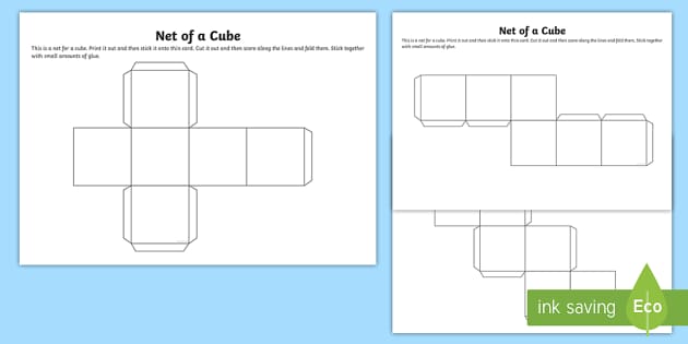 Net of a cube