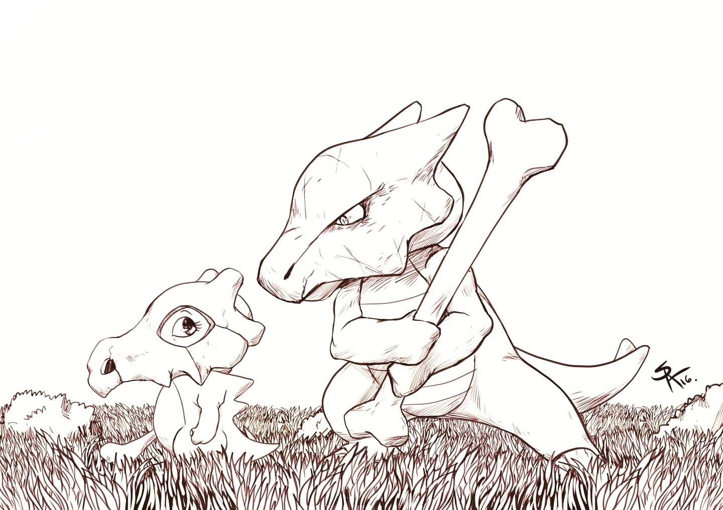 X äçserg acuãaïãhappy pokemonday with my favorites pokemons pokemon cubone marowak httpstcozpiswckzmã x