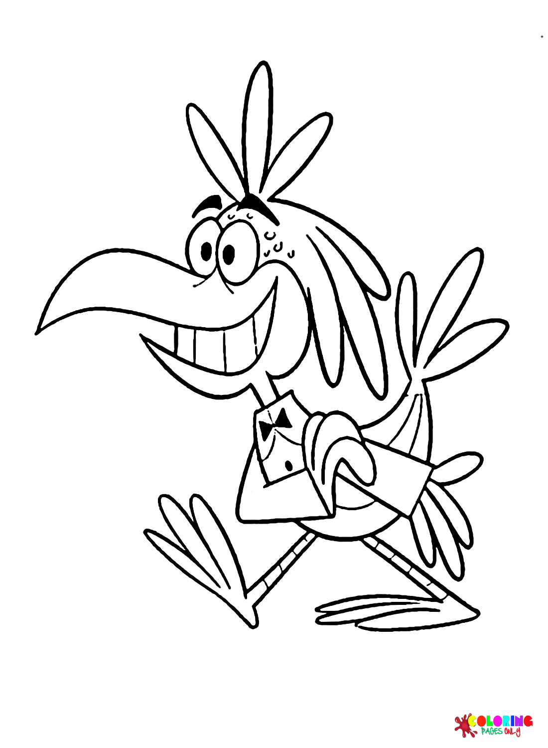 Cuckoo coloring pages