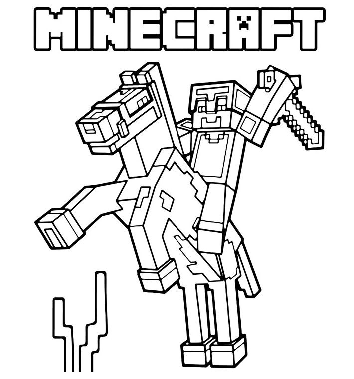 Minecraft coloring pag imãgen de minecraft dragon para colorear como dibujar minecraft