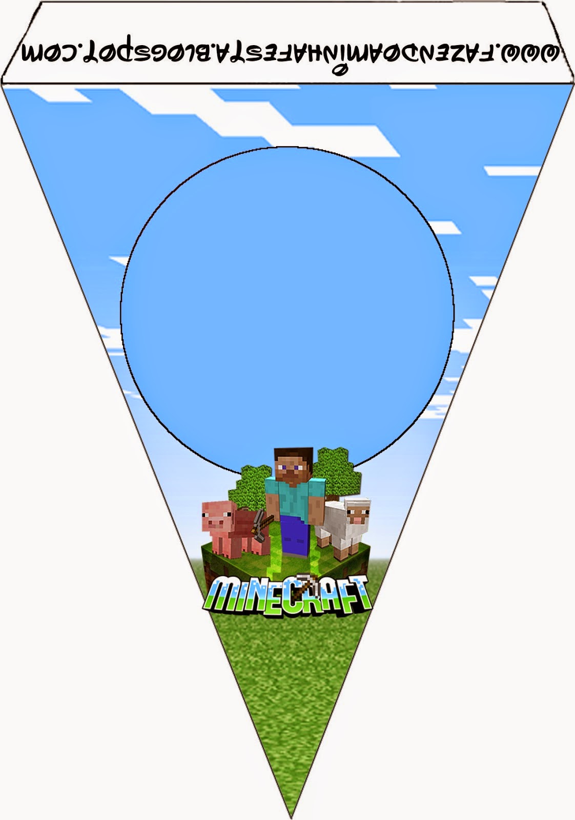 Minecraft party free printables images and papers