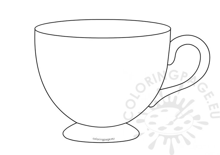 Älgili resim coloring pages teacup tattoo template printable