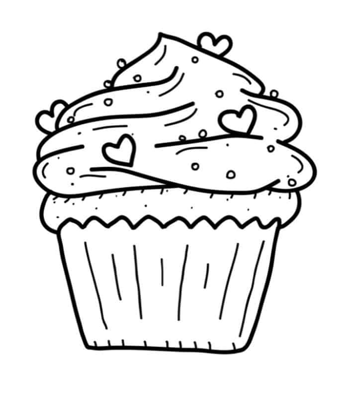 Free printable cupcake coloring pages cupcake coloring pages coloring pages free coloring pages