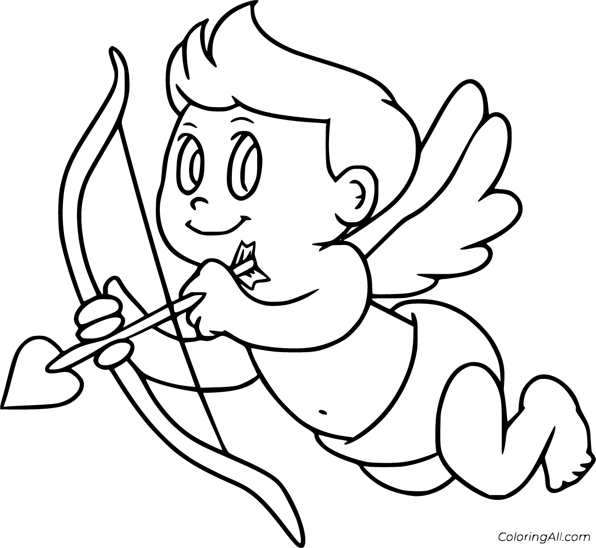 Cupid coloring pages